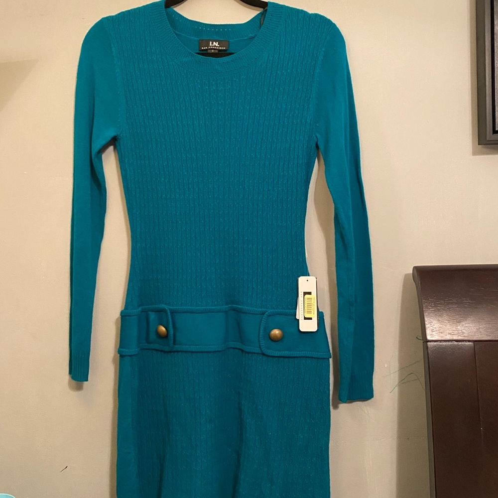 (New) I.N. San Francisco Sweater Knit Dress